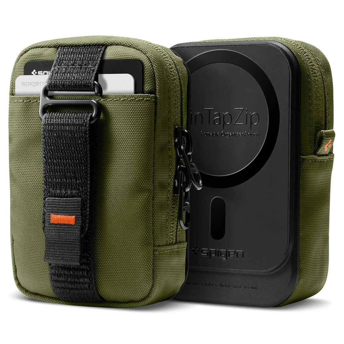 Zip MagSafe Wallet Magnetic Pouch Organizer RFID Blocking Card Holder