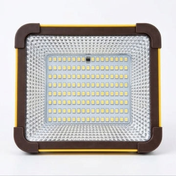 Portable Solar Flood Light  | LED Rechargeable Solar Lamp | Type-C Charging | Long Backup Emergency Light for Home & Outdoor Use