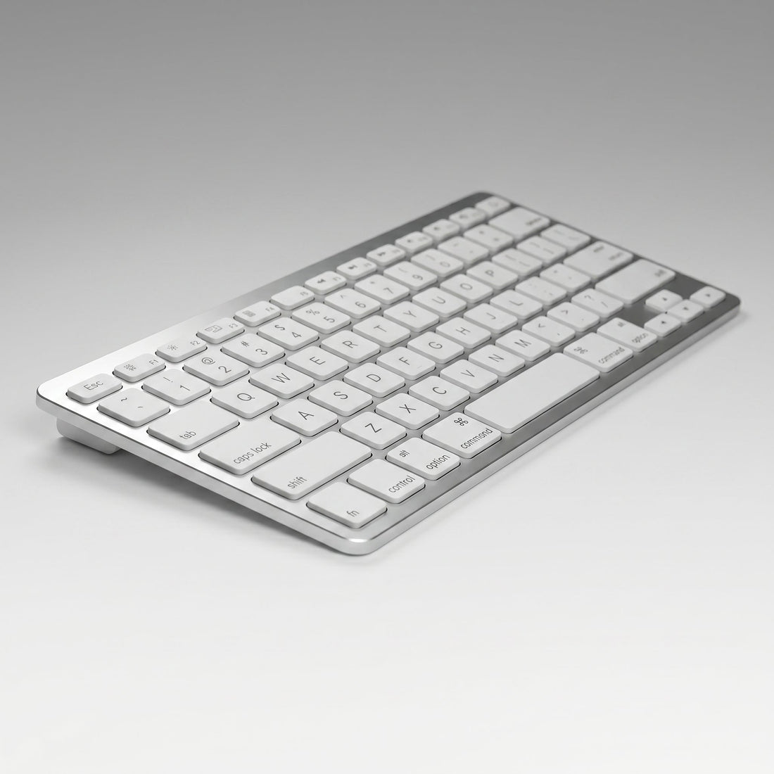 ultra thin wireless bluetooth keyboard x5 white