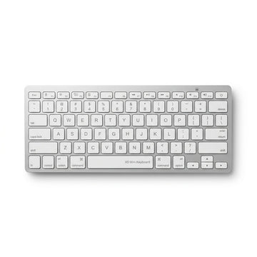 ultra thin wireless bluetooth keyboard x5 white